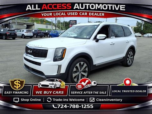 Used 2022 Kia Telluride EX w/ EX Premium Package AWD/4WD image 3