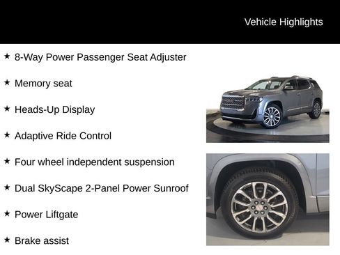Used 2021 GMC Acadia Denali w/ Denali Ultimate Package AWD/4WD image 32