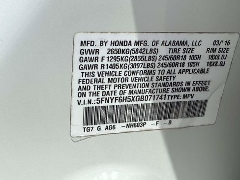 Used 2016 Honda Pilot EX-L image 30