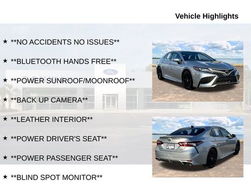 Used 2021 Toyota Camry XSE image 6