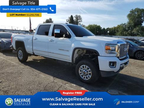 Used 2016 GMC Sierra 2500 Denali w/ Duramax Plus Package AWD/4WD image 5