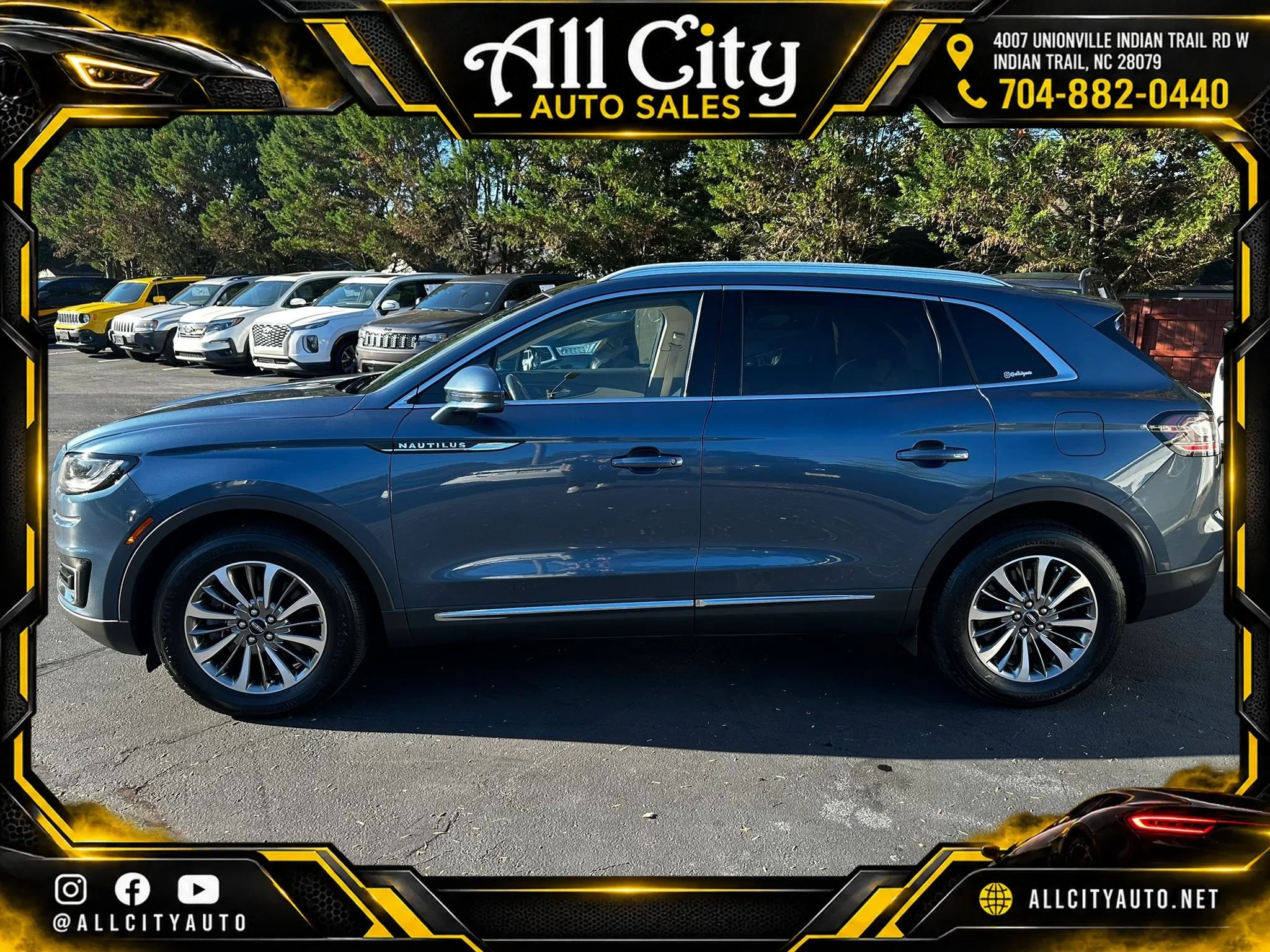 Used 2019 Lincoln Nautilus Select AWD/4WD image 4