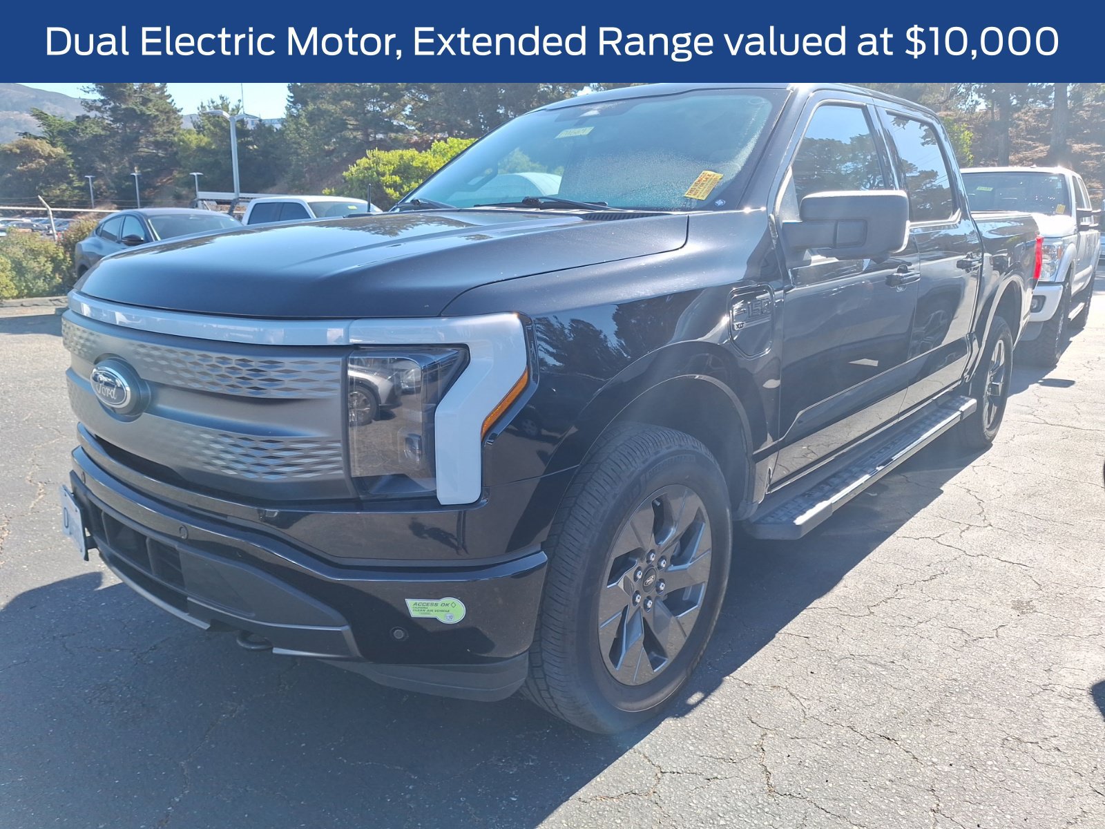 Used 2023 Ford F150 Lightning XLT w/ Equipment Group 312A High AWD/4WD image 4