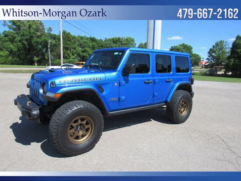 Used 2021 Jeep Wrangler Unlimited Rubicon w/ Trailer Tow Package AWD/4WD image 5