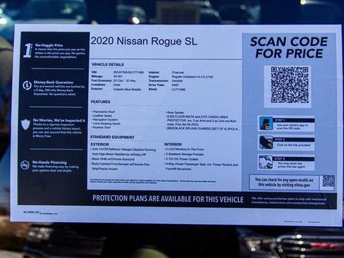 Used 2020 Nissan Rogue SL w/ Premium Package image 27