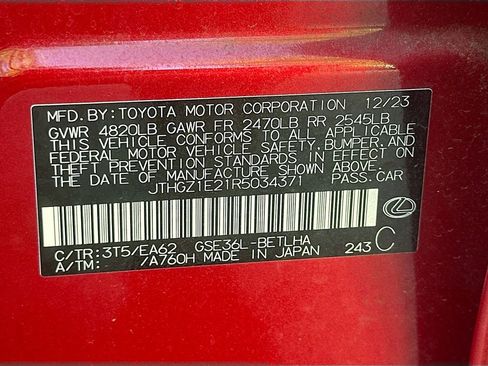 Used 2024 Lexus IS 350 F Sport AWD/4WD image 33