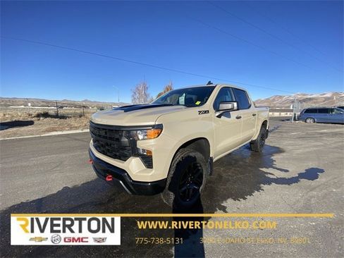 Certified 2023 Chevrolet Silverado 1500 Custom Trail Boss w/ LPO, Dark Essentials Package image 1