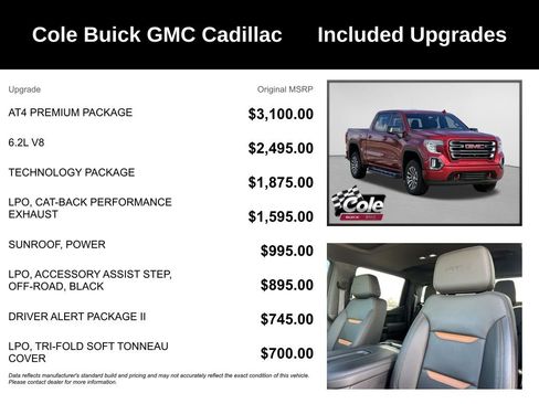 Used 2019 GMC Sierra 1500 AT4 w/ AT4 Premium Package image 3