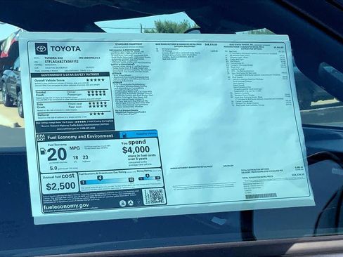 Used 2026 Toyota Tundra SR5 w/ SX Package RWD image 22