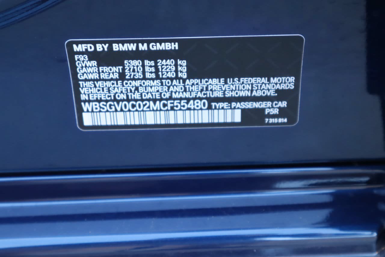 Used 2021 BMW M8 Gran Coupe xDrive w/ M Driver's Package AWD/4WD image 28