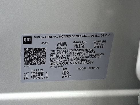 Used 2022 Chevrolet Equinox LT image 26