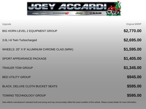 New 2025 RAM 1500 Big Horn image 3