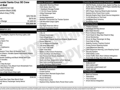 New 2026 Hyundai Santa Cruz SE FWD image 4