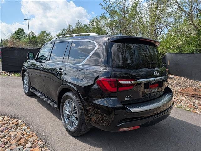 Used 2022 INFINITI QX80 Luxe w/ Cargo Package AWD/4WD image 3