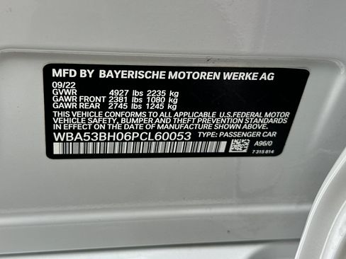 Used 2023 BMW 530i w/ Premium Package RWD image 27