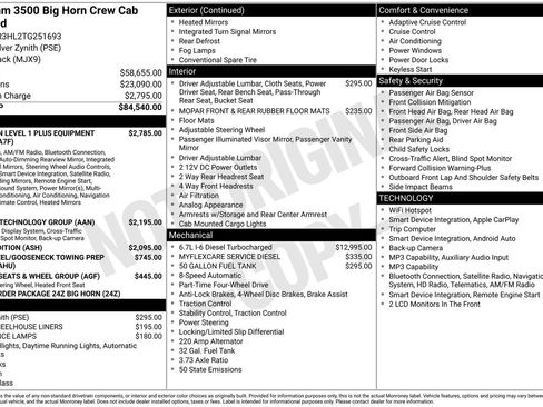 Used 2026 RAM 3500 Big Horn AWD/4WD image 37