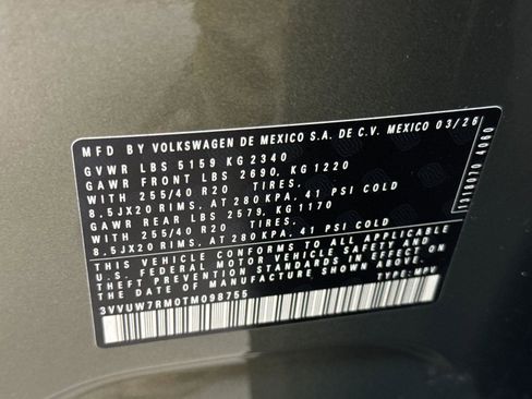 New 2026 Volkswagen Tiguan SEL R-Line AWD/4WD image 28