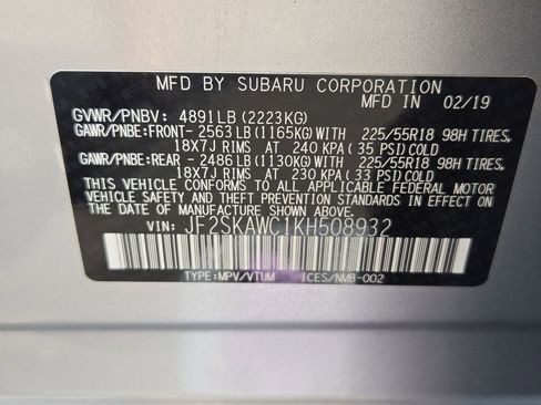 Used 2019 Subaru Forester Touring w/ Popular Package #3 AWD/4WD image 34