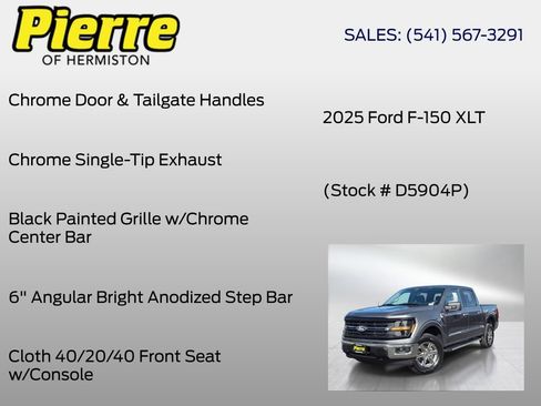 Certified 2025 Ford F150 XLT w/ Equipment Group 301A Standard AWD/4WD image 20
