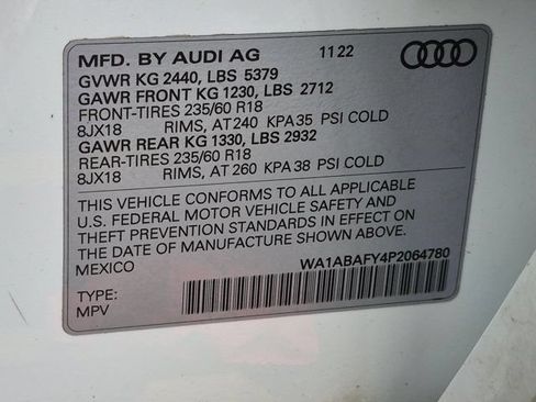Used 2023 Audi Q5 2.0T Premium w/ Convenience Package AWD/4WD image 26