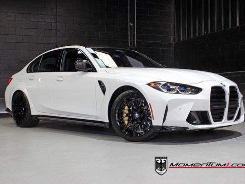 Used 2022 BMW M3 Competition w/ M Carbon Exterior Package image 1
