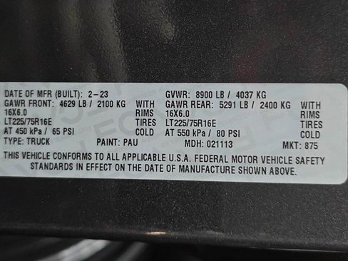 Used 2023 RAM ProMaster 2500 FWD image 33