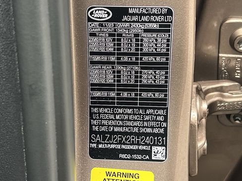 Used 2024 Land Rover Range Rover Evoque S image 46