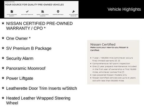Certified 2023 Nissan Rogue SV w/ SV Premium B Package AWD/4WD image 4