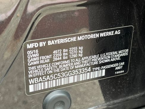 Used 2016 BMW 528i Sedan RWD image 10