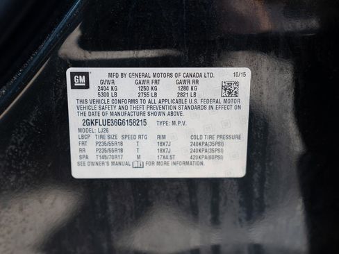 Used 2016 GMC Terrain SLT image 35