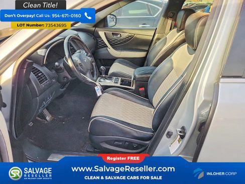 Used 2017 INFINITI QX70 4dr Sport w/ Limited Package image 9