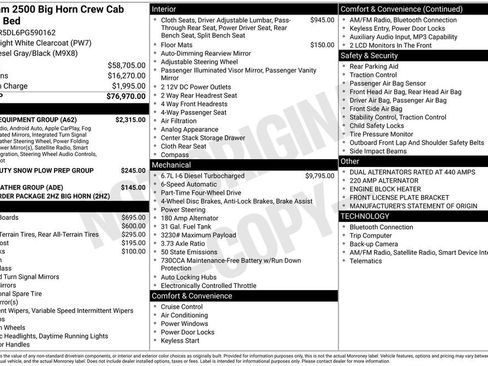 Used 2023 RAM 2500 Big Horn w/ Level 1 Equipment Group image 12