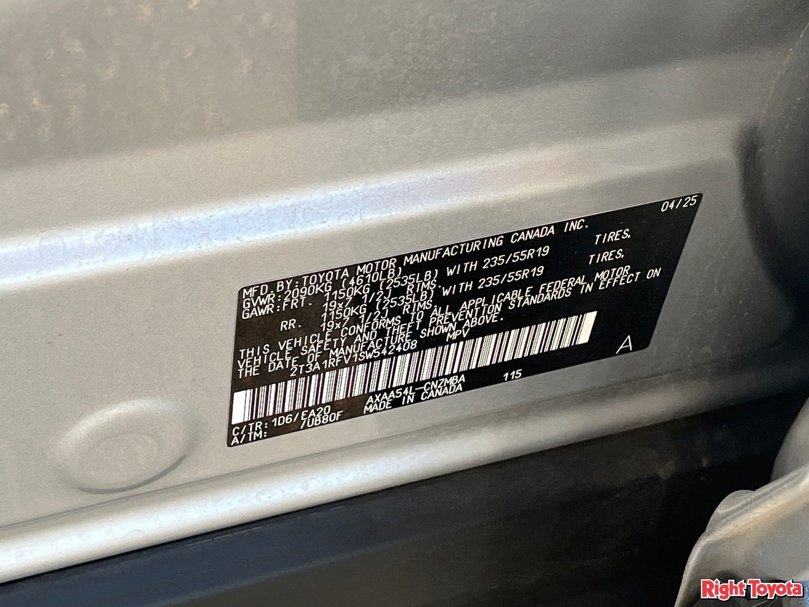 Certified 2025 Toyota RAV4 XLE Premium AWD/4WD image 34