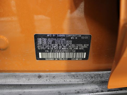 Used 2023 Subaru WRX GT w/ Popular Package #1A image 41