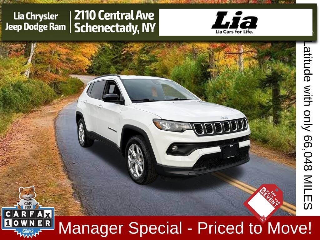 Used 2024 Jeep Compass Latitude AWD/4WD 360° Tour