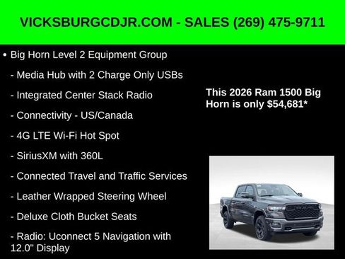 New 2026 RAM 1500 Big Horn image 33