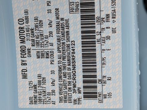 New 2025 Ford Bronco Sport Heritage w/ Convenience Package image 25