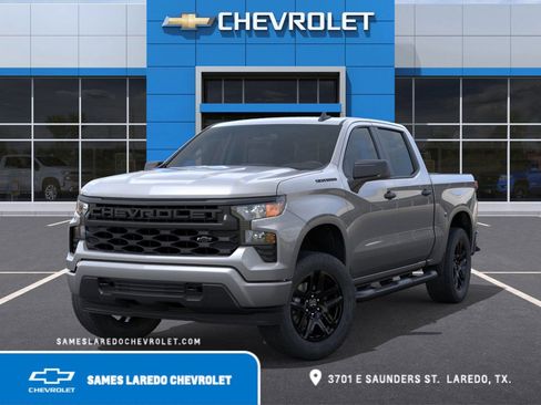 New 2026 Chevrolet Silverado 1500 Custom w/ Turbomax Blackout Package image 6
