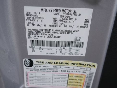 Used 2014 Ford F150 XLT w/ Equipment Group 302A Luxury AWD/4WD image 26