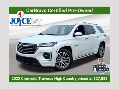 Certified 2022 Chevrolet Traverse High Country