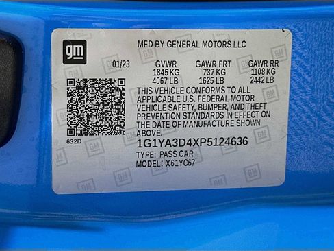 Used 2023 Chevrolet Corvette 1LT image 28