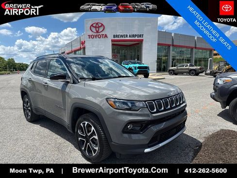 Used 2022 Jeep Compass Limited w/ Sun and Sound Group AWD/4WD image 1