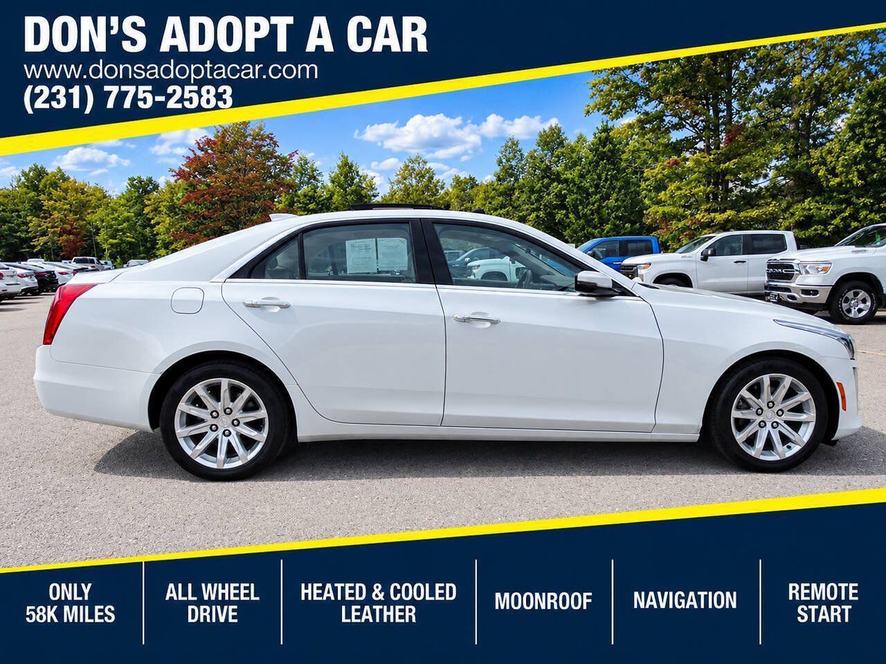 Used 2015 Cadillac CTS Luxury AWD image 1