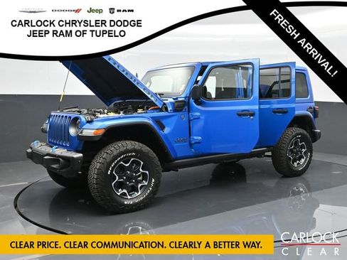 Used 2023 Jeep Wrangler Unlimited Rubicon 4xe w/ Steel Bumper Group image 47