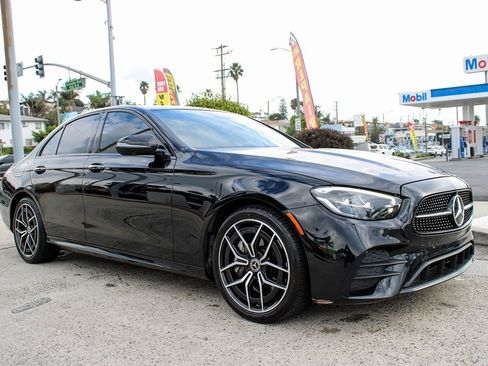 Used 2022 Mercedes-Benz E 350 Sedan w/ AMG Line Exterior image 8