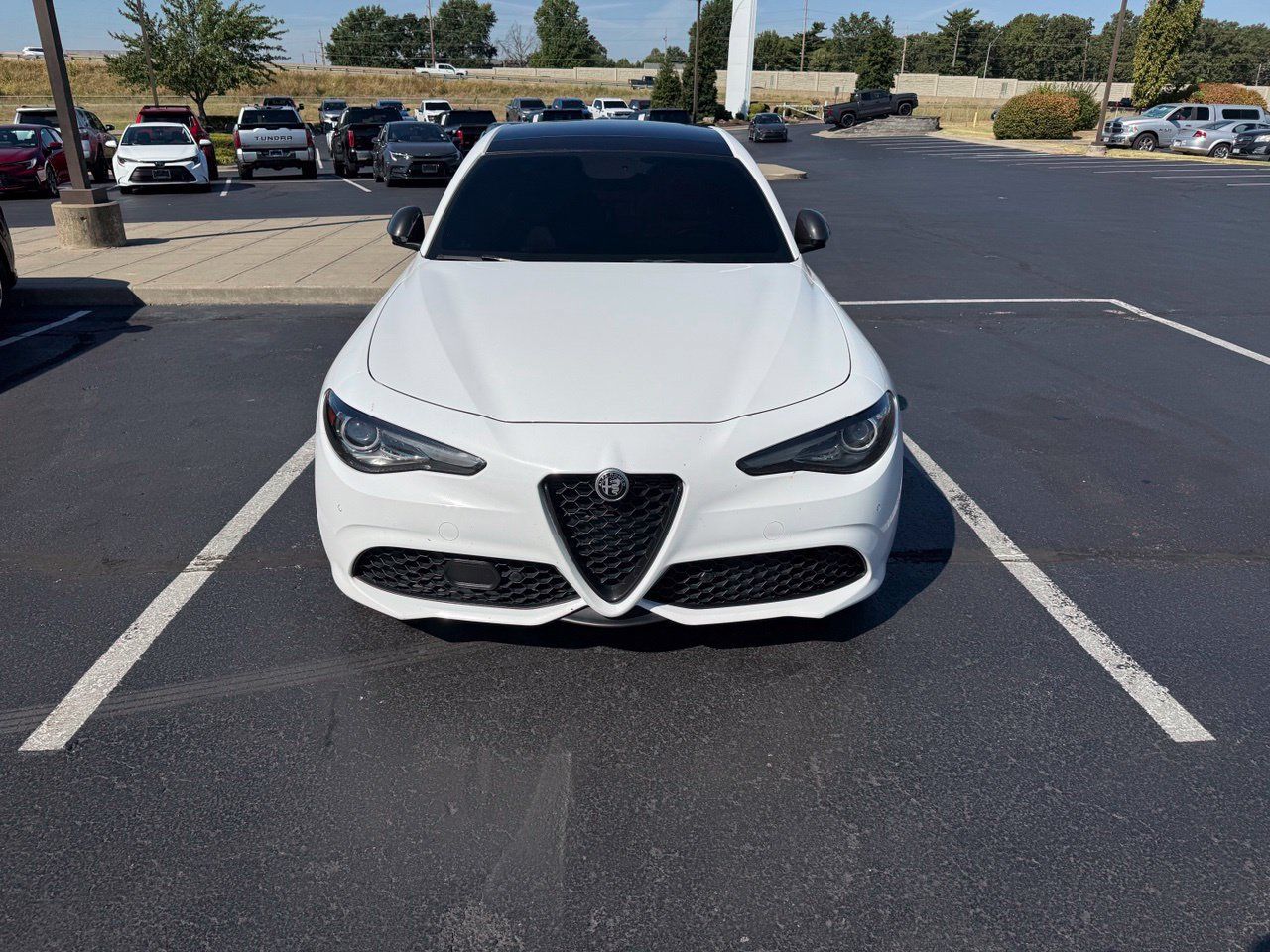 Used 2019 Alfa Romeo Giulia Ti Sport w/ Quick Order Package 22U Sport RWD image 2