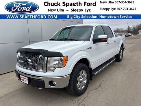 Used 2012 Ford F150 Lariat w/ Lariat Chrome Pkg image 1