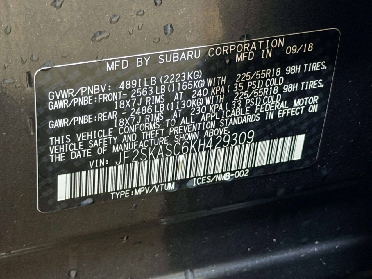 Used 2019 Subaru Forester Limited w/ Popular Package #3 AWD/4WD image 26