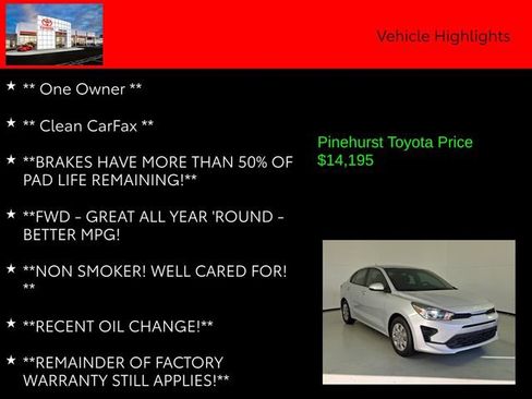 Used 2023 Kia Rio LX image 7