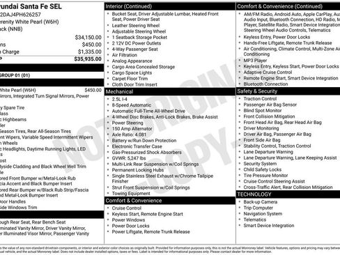 Used 2023 Hyundai Santa Fe SEL image 15